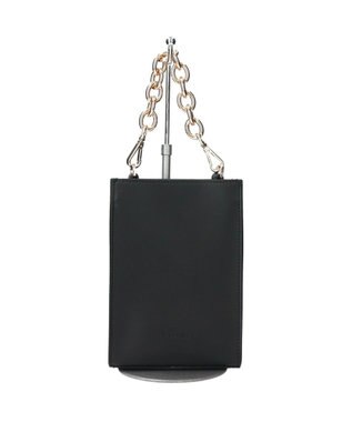 INTER-CHAUSSURES 【RIPANI】チェーンハンドルミニショルダーバッグ ブラック