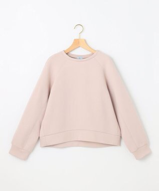 組曲 L ダンボールジャージー ショート丈プルオーバー ローズ系