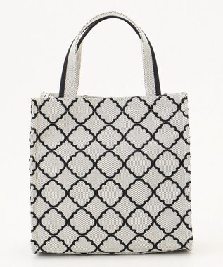 TOCCA CHECKER CLOVER EMBROIDERY MINI ミニバッグ ブラック系