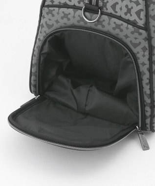 23区GOLF 【UNISEX】モノグラムボストンバッグ　シューズ収納付きの大容量　ショルダー持ちも可能 ブラック系5