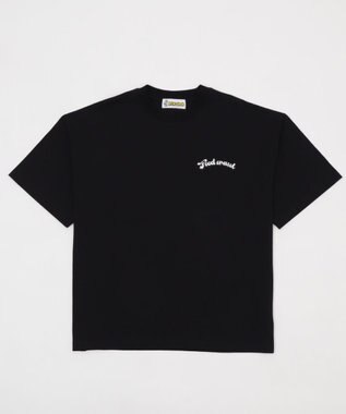 WEGO 【ユニセックス着用ITEM/MLサイズ展開】別注NEWJACKグラフィックT（SS） ブラック