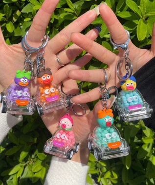 WEGO ドライブモンスターキーホルダー 柄1