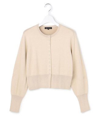 23区 L 【APPLAUDIR】コンパクト ラメカーディガン