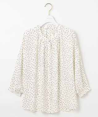 ANY SIS 【洗える】ドルマンスリーブ ブラウス オフドット