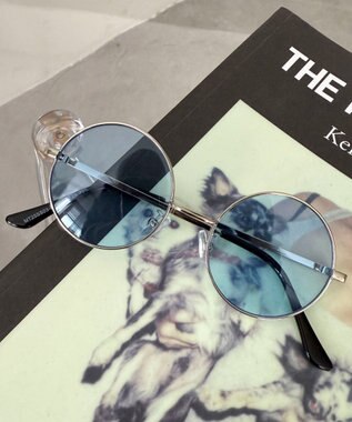 WEGO 【ユニセックス着用ITEM】メタルフレームカラーレンズアイウェア 柄4