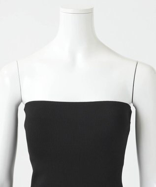 23区 【エステータ】リブベアトップ ブラック系