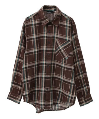CRAFT STANDARD BOUTIQUE ネルチェックシャツ Brown
