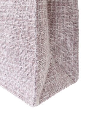 Maison de FLEUR ツイードフリルハンドルスクエアトートMバッグ Pink