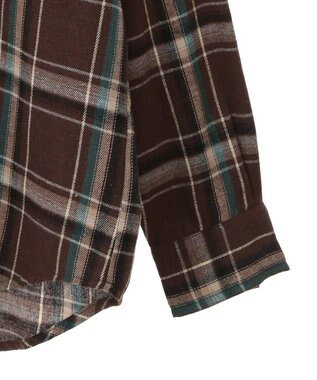 CRAFT STANDARD BOUTIQUE ネルチェックシャツ Brown
