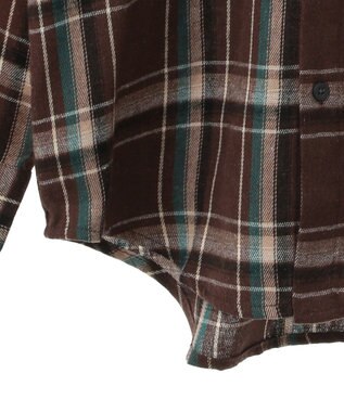 CRAFT STANDARD BOUTIQUE ネルチェックシャツ Brown