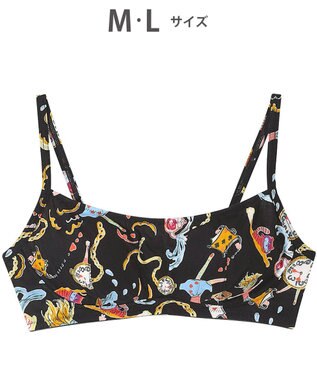 tsumori chisato SLEEP ツモリチサト ノンワイヤーブラ 綿混ベア天竺素材(身生地) フルカップブラ UBX565/ワコール