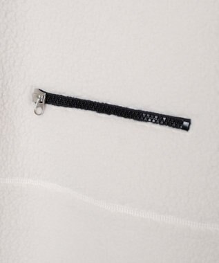 WEGO フリース ハーフZIPプルオーバー オフホワイト