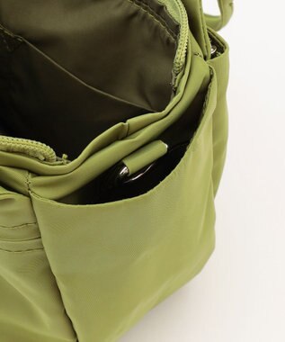 LA BAGAGERIE 【MONICA】ラウンド2WAYミニトートバッグ グリーン