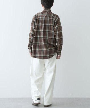 CRAFT STANDARD BOUTIQUE ネルチェックシャツ Brown