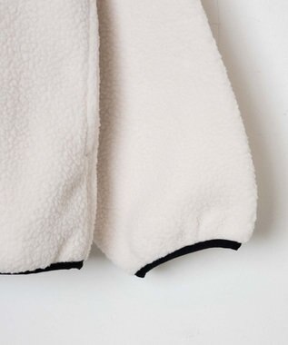 WEGO フリース ハーフZIPプルオーバー オフホワイト