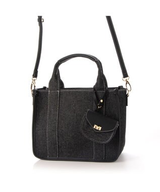 LA BAGAGERIE コットンクラシック2WAYトート Sサイズ ブラックデニム