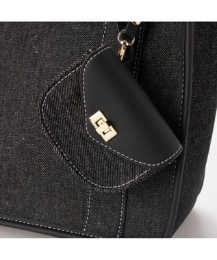 LA BAGAGERIE コットンクラシック2WAYトート Sサイズ ブラックデニム