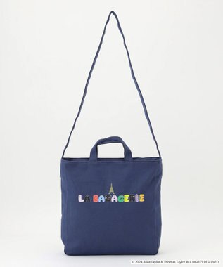 LA BAGAGERIE BARBAPAPA×LA BAGAGERIE   バーバパパコラボ　2WAYバッグ　M ネイビー