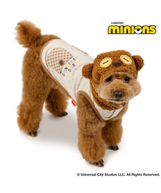  ミニオン ティム フード付き タンクトップ 小型犬