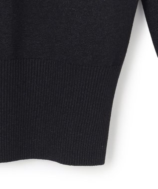 23区 【APPLAUDIR】コンパクト ラメカーディガン ブラック系