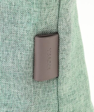 Y'SACCS リネンライク　イニシャルトート　Sサイズ ライトグリーン