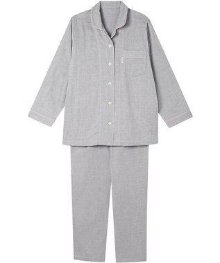 ワコール／睡眠科学 パジャマ 長袖 長ズボン 綿100%(本体) 三重ガーゼ レディース YDX567 睡眠科学／ワコール