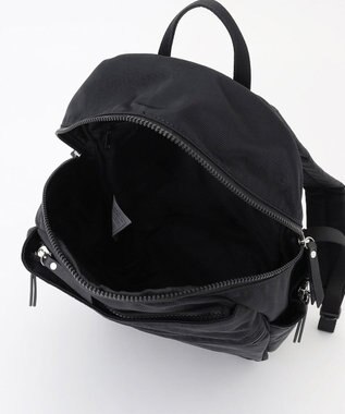 LA BAGAGERIE 【MONICA】サイドジップリュックサック ブラック