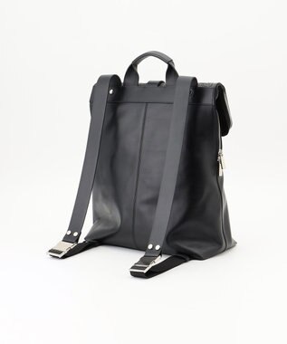 GRACE CONTINENTAL Square Backpack ブラック