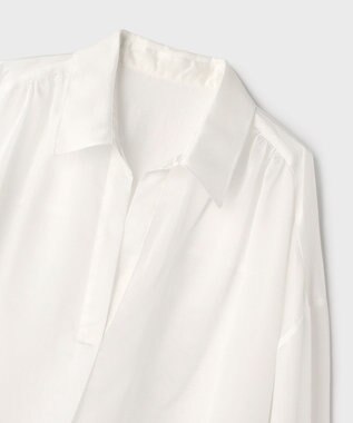 GRACE CONTINENTAL シアースキッパートップ ホワイト