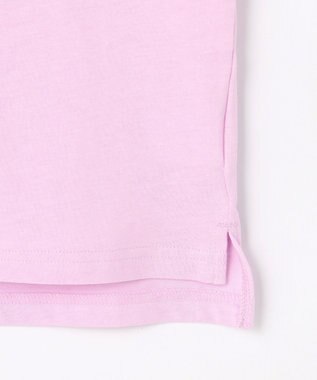 ANY KIDS 【綿100%】ロゴプリント 長袖Tシャツ ラベンダー