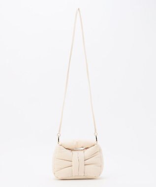 組曲 ボンディングリボンバッグ アイボリー系