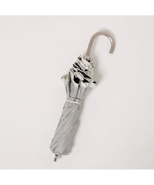 UNBILLION カシュネ cachenez / 【晴雨兼用】【日傘】UV カット率99％以上 PUバイカラーフリルトップレス折りたたみ傘 GY