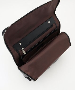 GRACE CONTINENTAL Square Backpack ブラック