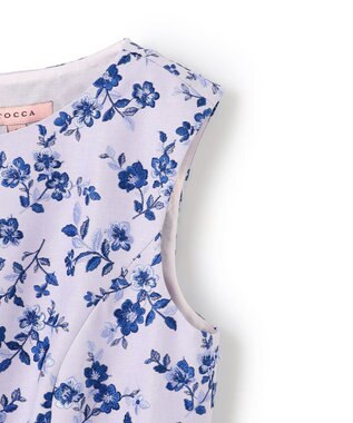 TOCCA 【洗える・消臭】LADY'S EARDROP ドレス ブルー系7