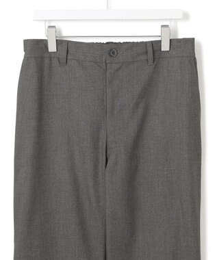 J.PRESS YORK STREET 【UNISEX】ウールライク イージーパンツ ライトグレー系