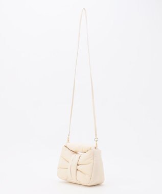 組曲 ボンディングリボンバッグ アイボリー系