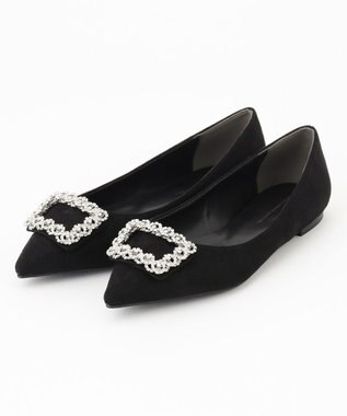 23区 【APPLAUDIR】ビジューフラットパンプス