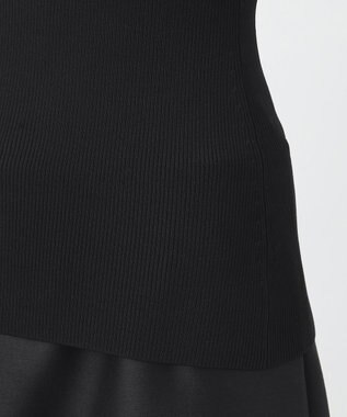23区 【エステータ】リブベアトップ ブラック系