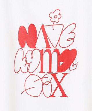 NAVE プリントTシャツ ホワイト系