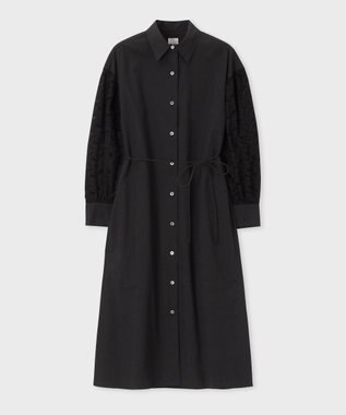 Paul Smith 【洗える】コットンレース ワンピース ブラック