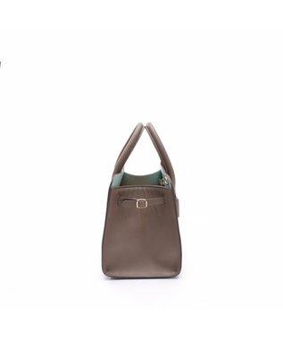 A.D.M.J. 【牛革】 クラシックアニルブリロ/サイドベルトトート25cm(ショルダーストラップ付) AN.BR