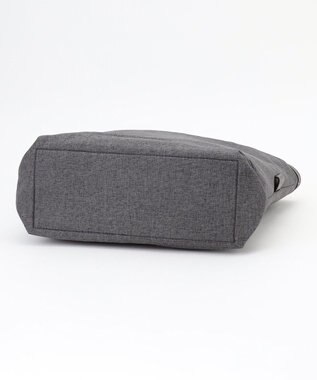 Y'SACCS リネンライク　イニシャルトート　Mサイズ ブラック