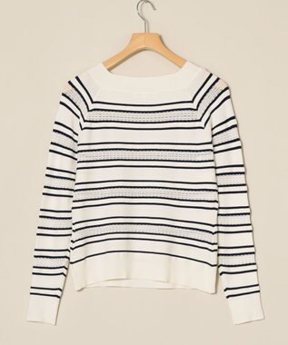 ONWARD Reuse Park 【組曲】ニット春夏 ホワイト