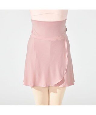 Chacott ショートスパッツ付スカート グレイッシュローズ