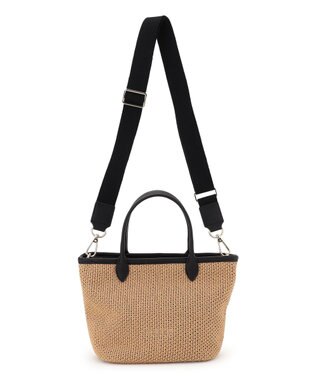 TOCCA TO THE SUNLIGHT POCHETTE かごバッグ ブラック系