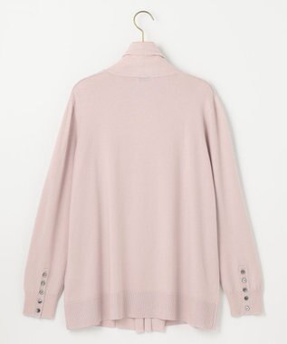 組曲 L 【WEB限定】セミウーステッド ニットカーディガン ピンク系