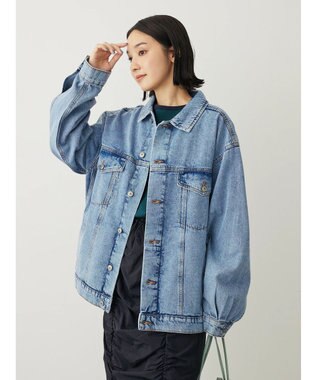 Green Parks Ｂｉｇシルエットデニムジャケット Light Indigo