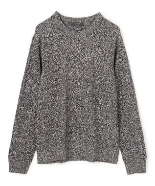 JOSEPH HOMME 【新素材】ペーパーウールミックス　クルーネックニット ライトグレー系