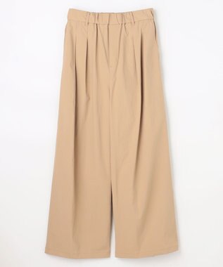 ANY L 撥水ナイロンタックパンツ ベージュ