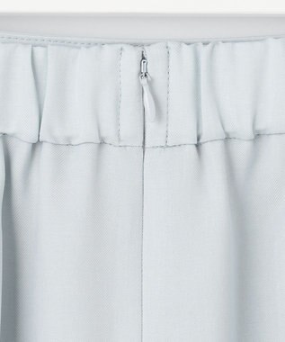 J.PRESS LADIES 【洗える・シワになりにくい】Garudaツイル フレアー スカート サックスブルー系